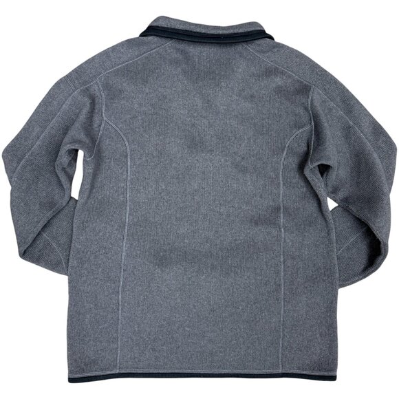 Women's PATAGONIA Better Sweater 1/4-Zip Condor Gray | Size M - Picture 5 of 10